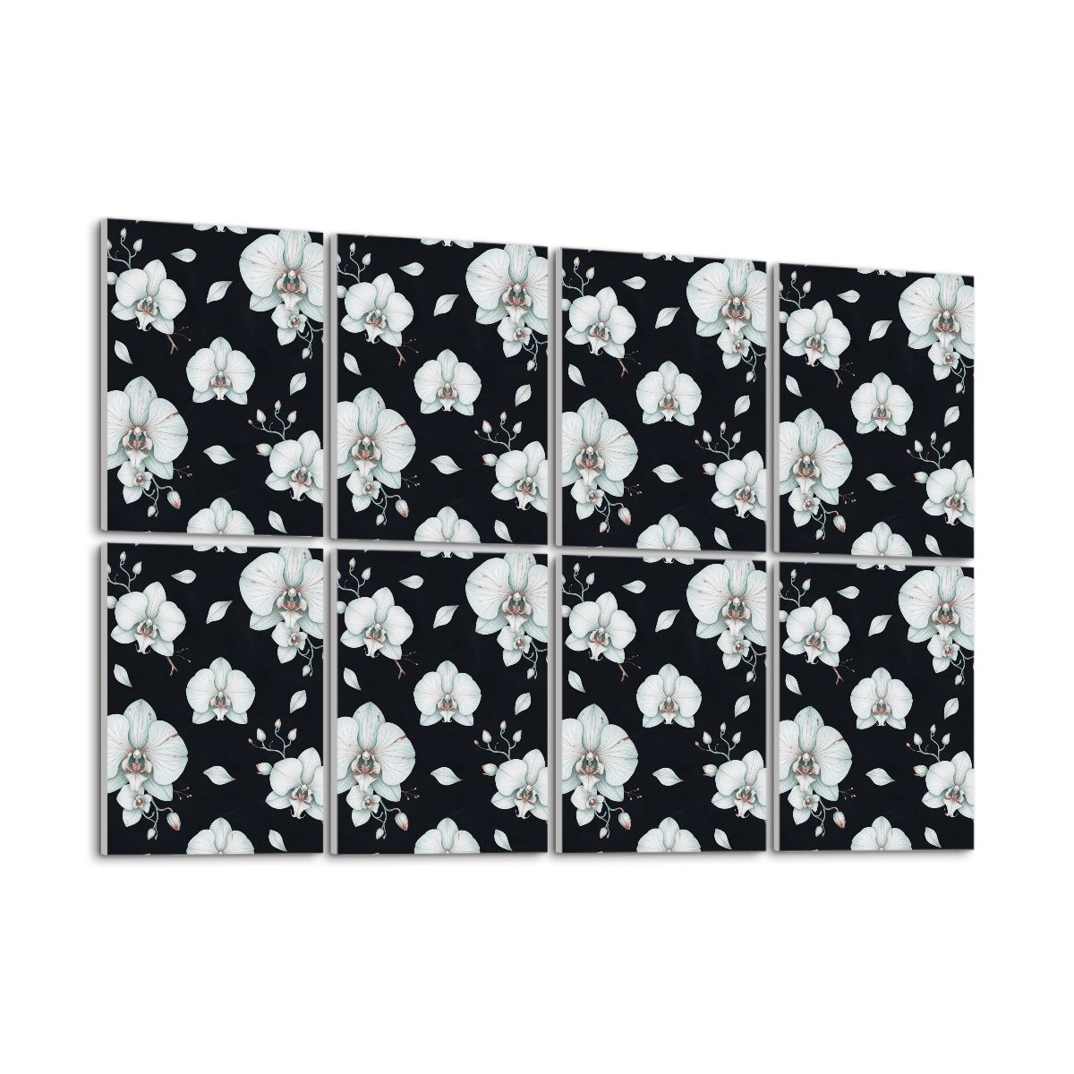 Orchidee Noc — Acoustic panels, 8 pcs