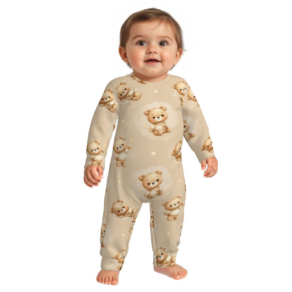 Newborn Baby Long Sleeve Onesies 12missendense