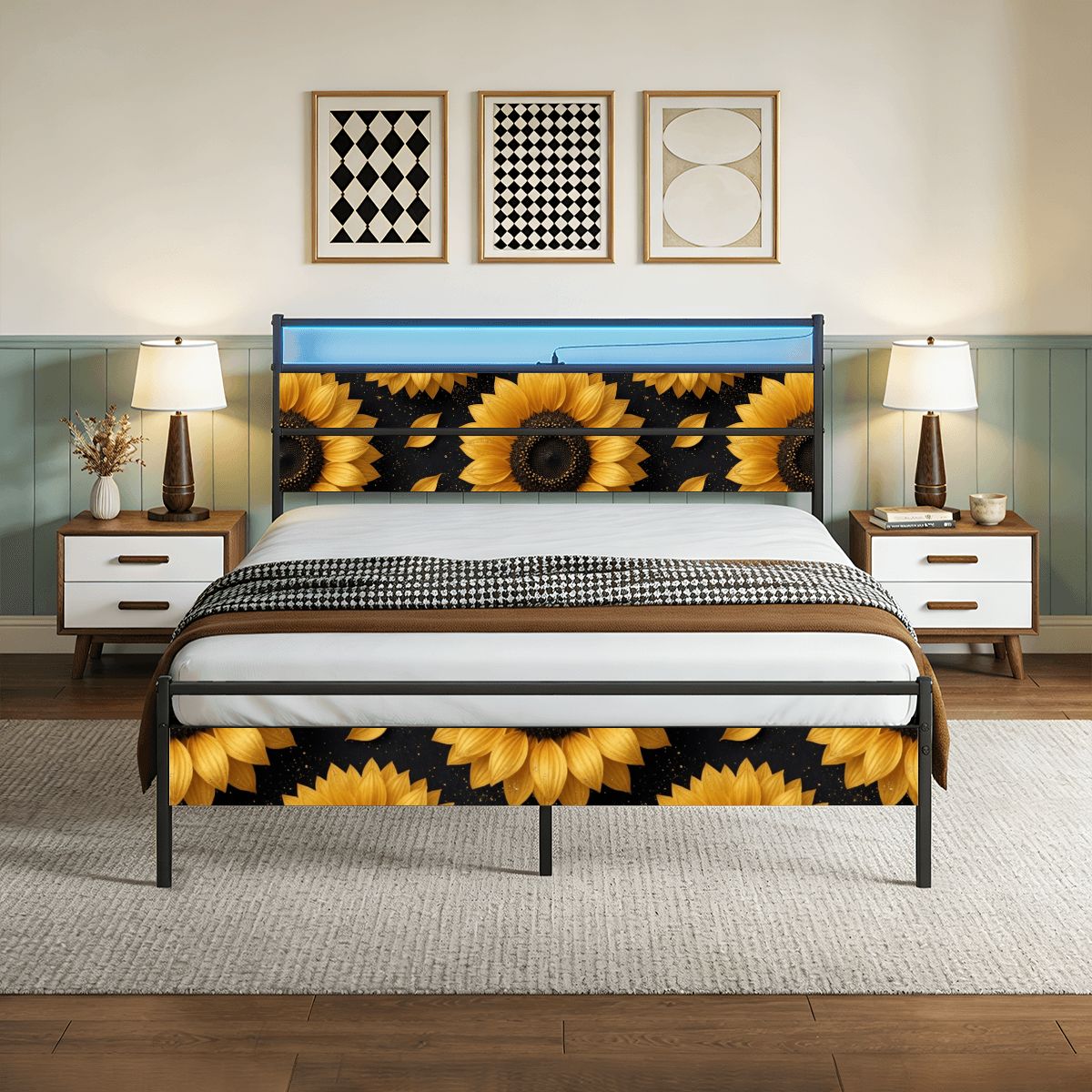 Sloneczniki — Bed frame