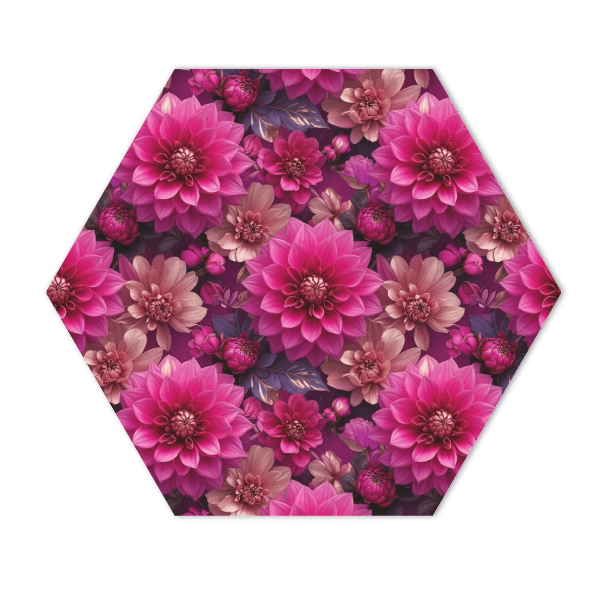 Dalie Fuksja — Hexagon acoustic panel