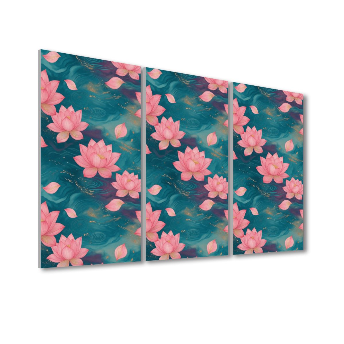 Lotosy Teal — Acoustic panels