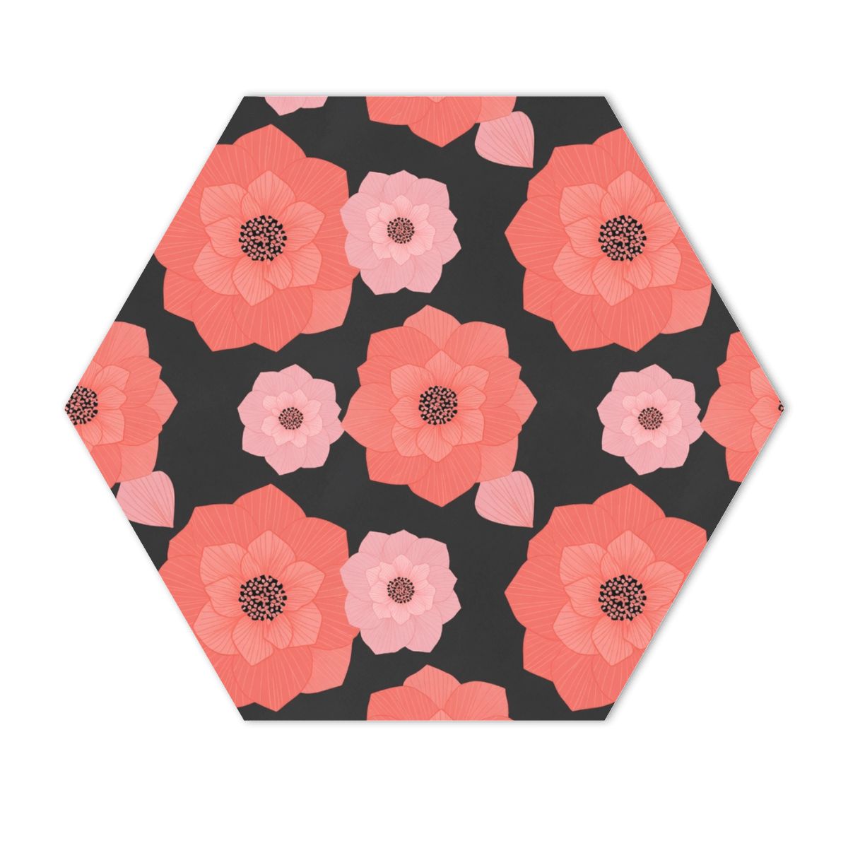 Camelia Koral — Hexagon acoustic panel