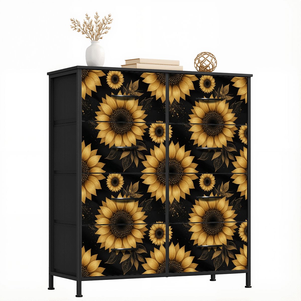 8Drawer Dresser 22slonecznikigoldaop