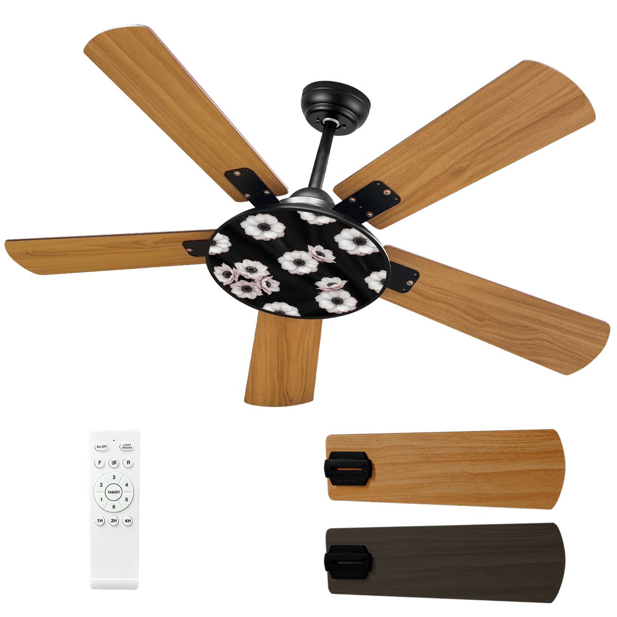 Ceiling Fan With Light 46anemonyv2aop