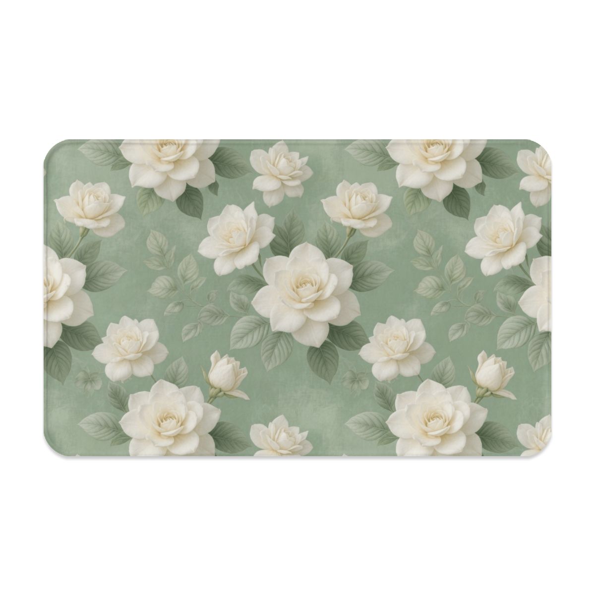 Flannel Non Slip Area Rug (8:5) 18gardeniesageaop