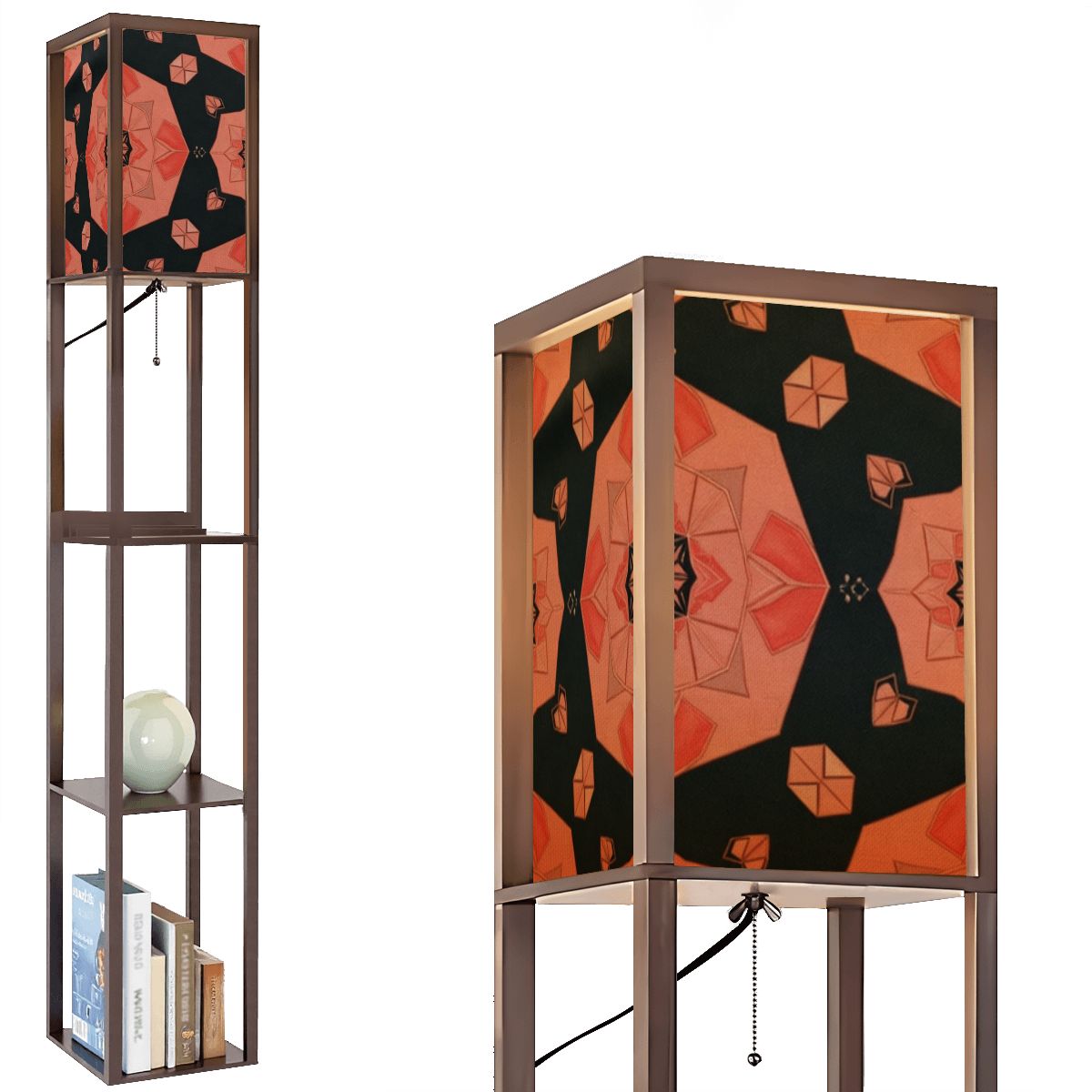 Floor Lamp with Shelves 41cameliav2aop