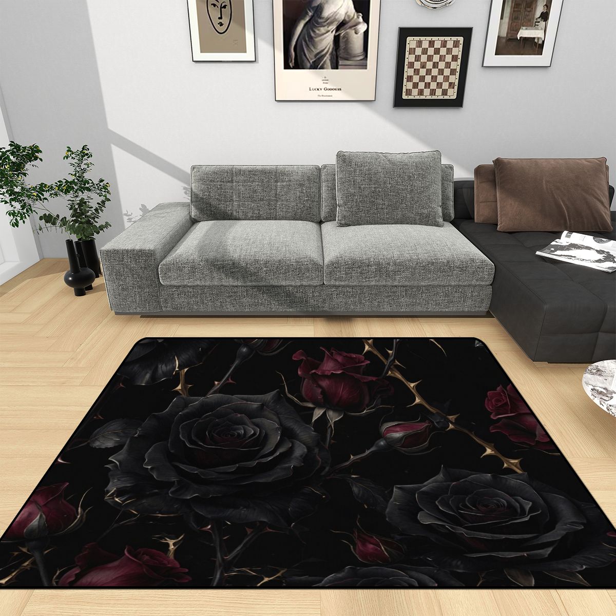 Noir Rose — Rug