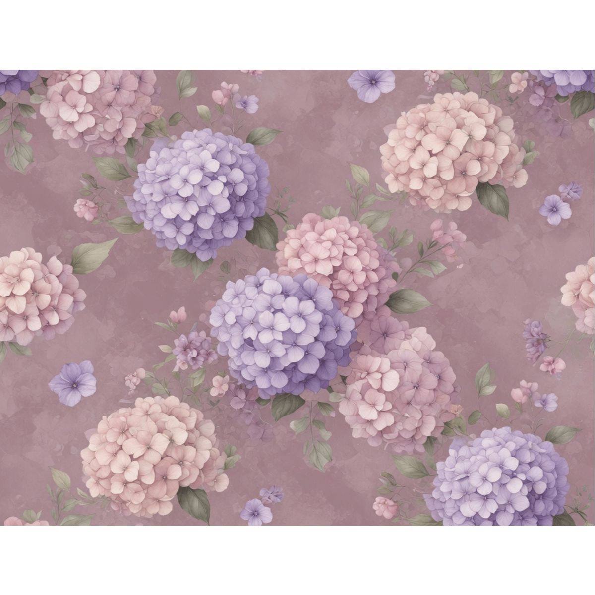Hortensje Lawenda Ao — Canvas tote