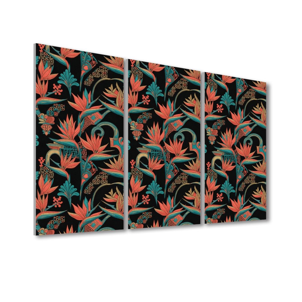 3 Panels Sound Absorbing Wall Art 50rajskiptakv2aop