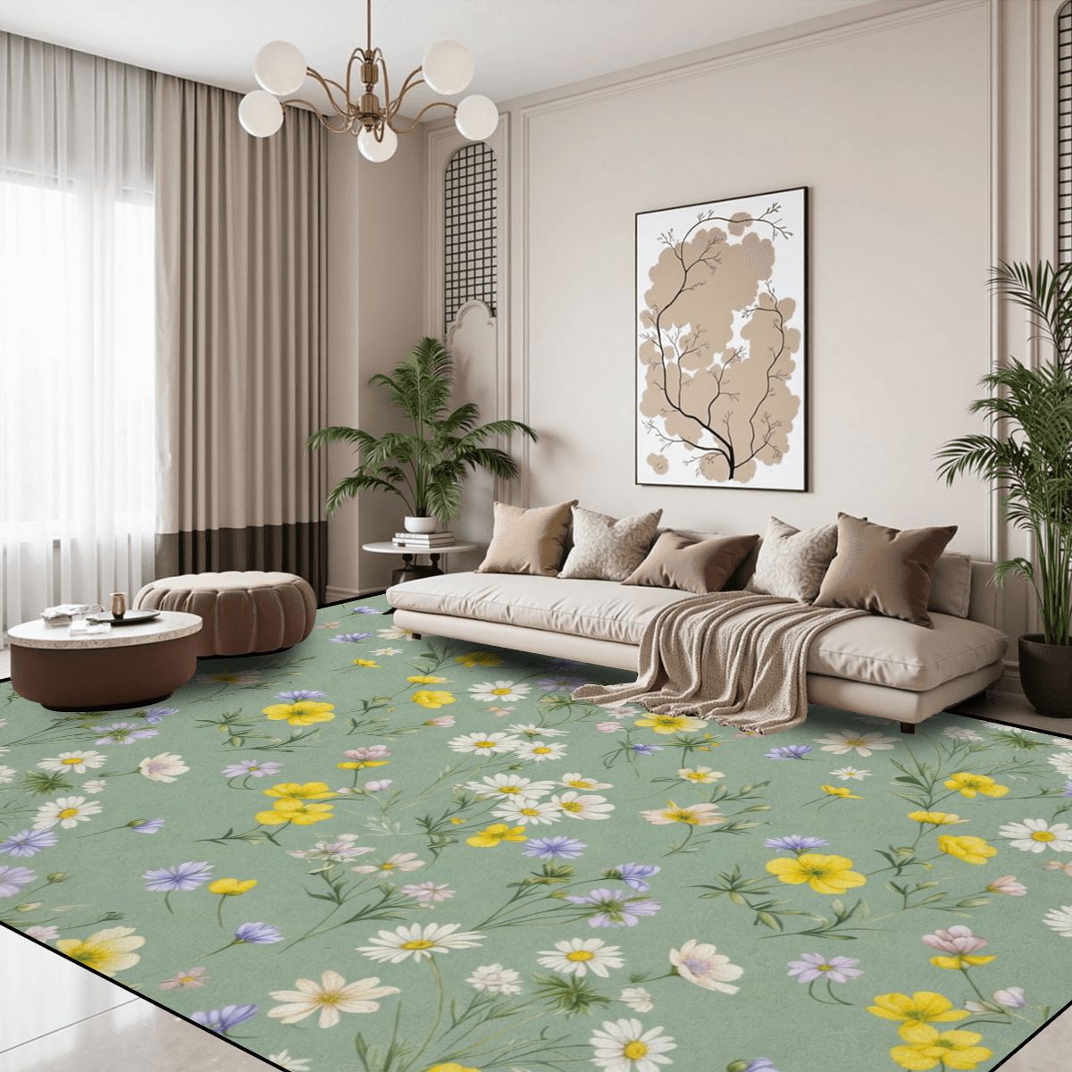 Large Area Rug Floor Carpet (7:5) 49lackav2aop