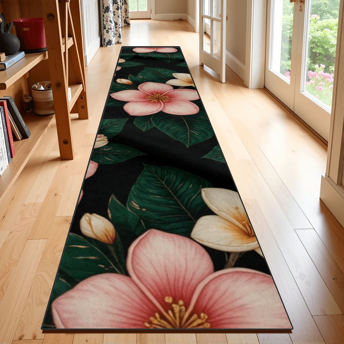 Plumeria — Runner rug