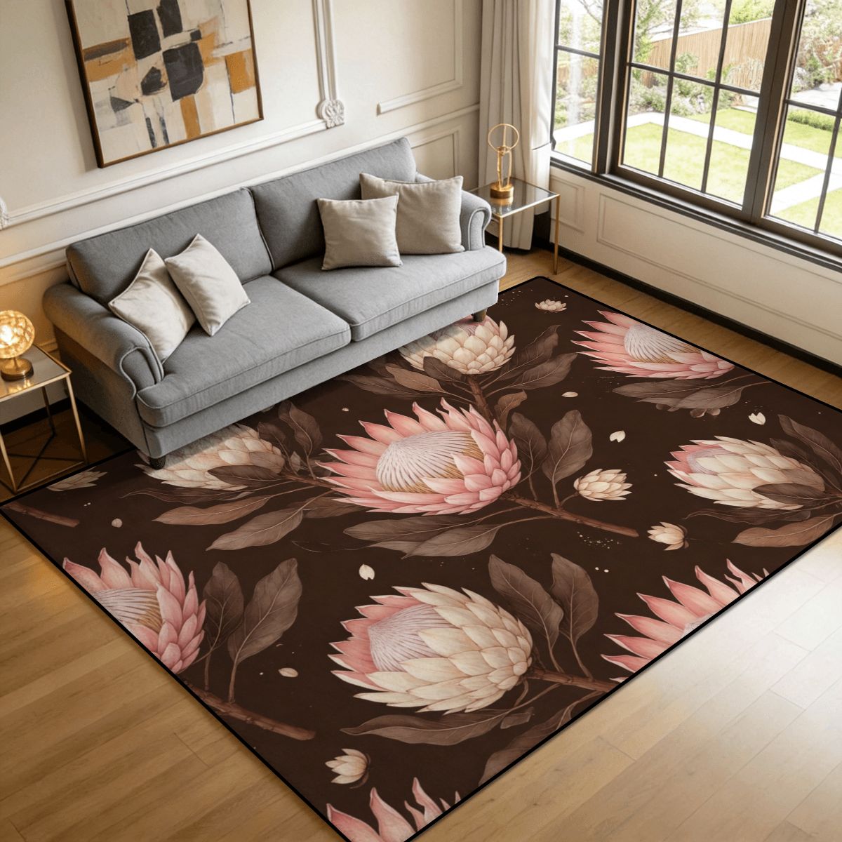 Area Rug Floor Carpet (4:3) 20proteaespressoaop