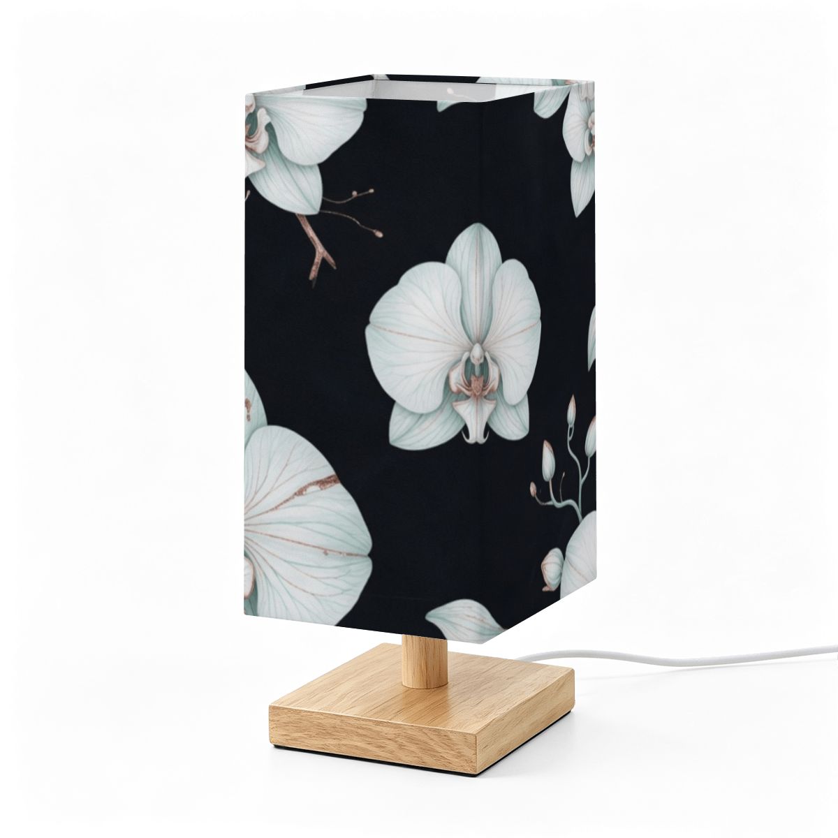 Orchidee Noc — Lampa stołowa kwadratowa