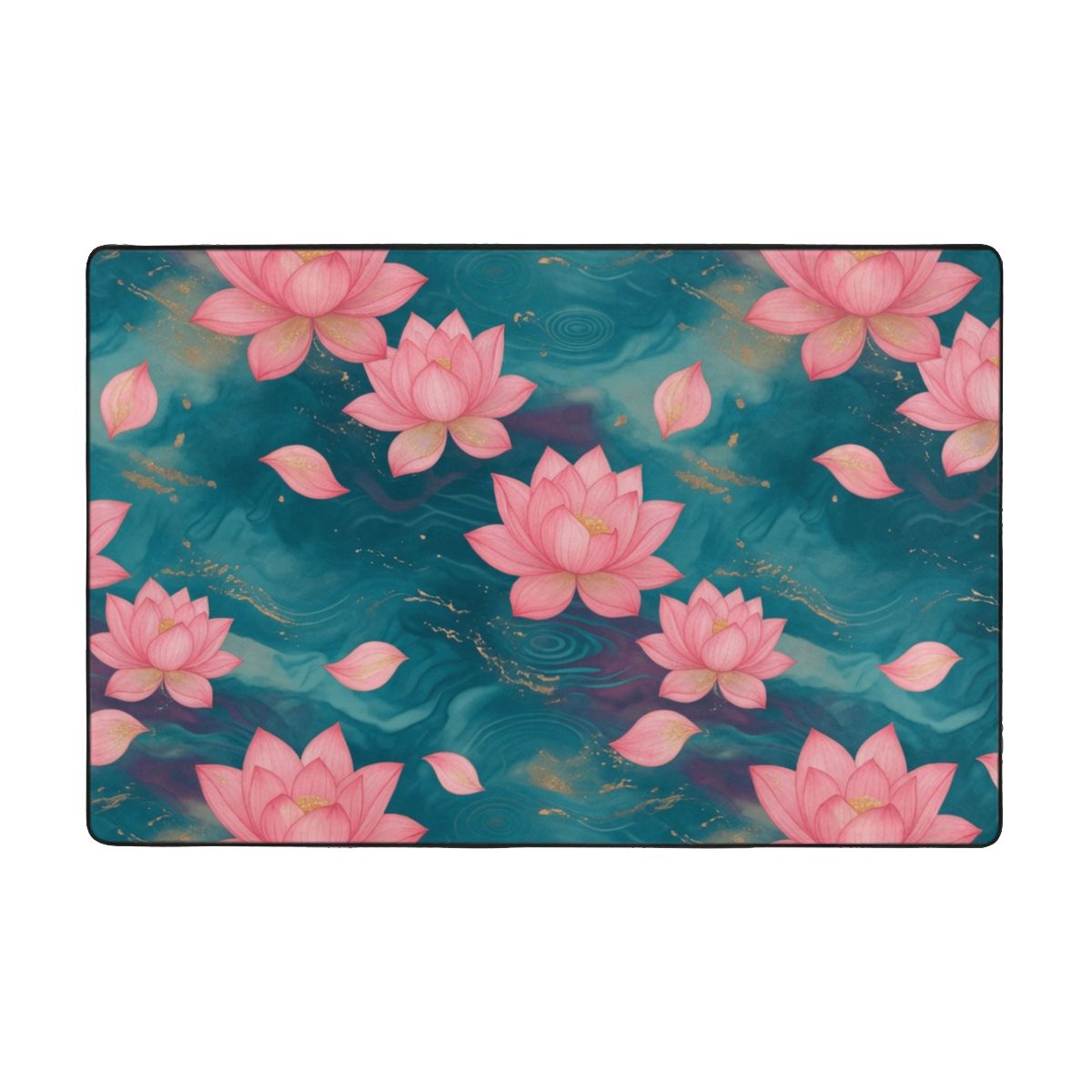 Flannel Non Slip Area Rug (Multiple Sizes) 15lotosytealaop