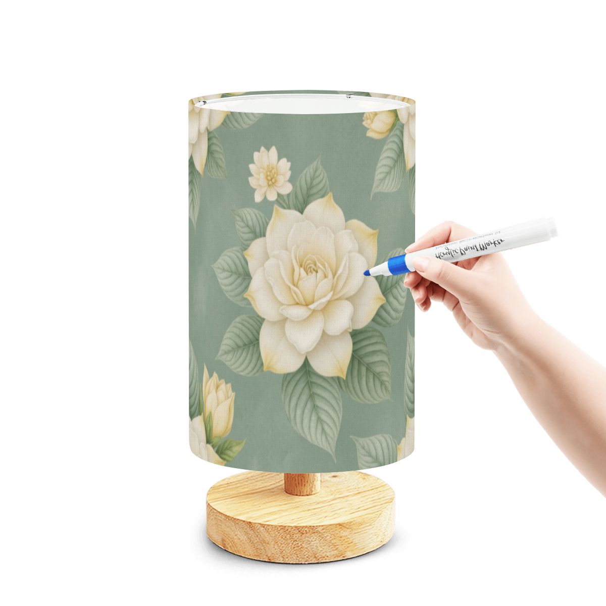 DIY Paintable Table Lamp (Made in USA) 43gardeniev2aop