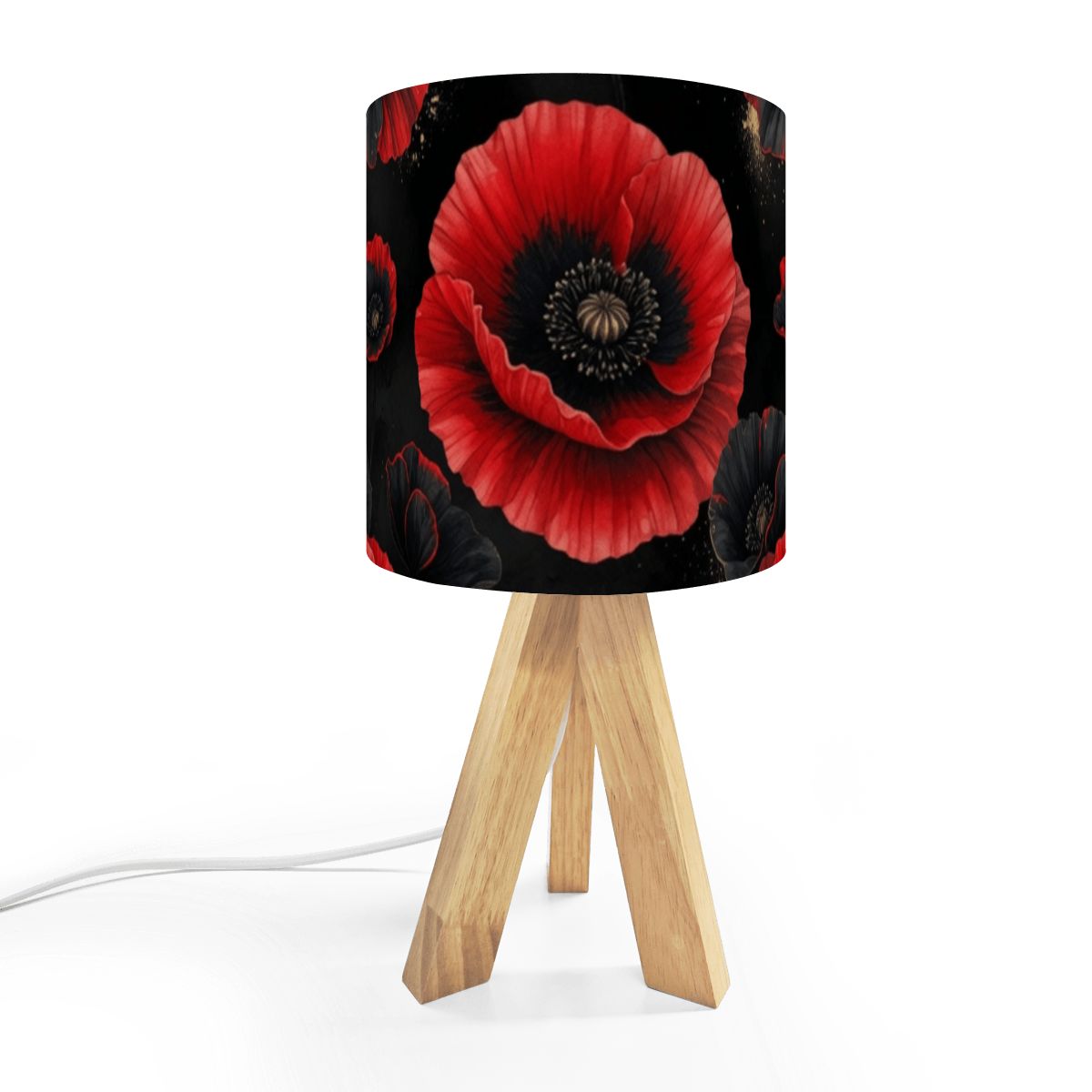 Maki Noir — Lampa stołowa na trójnogu