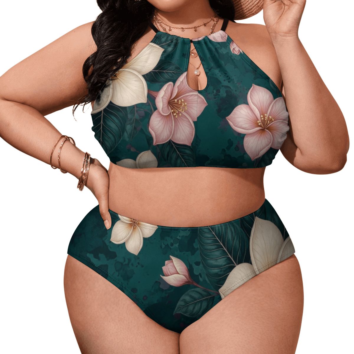 Plumeria Tropik — Swimwear