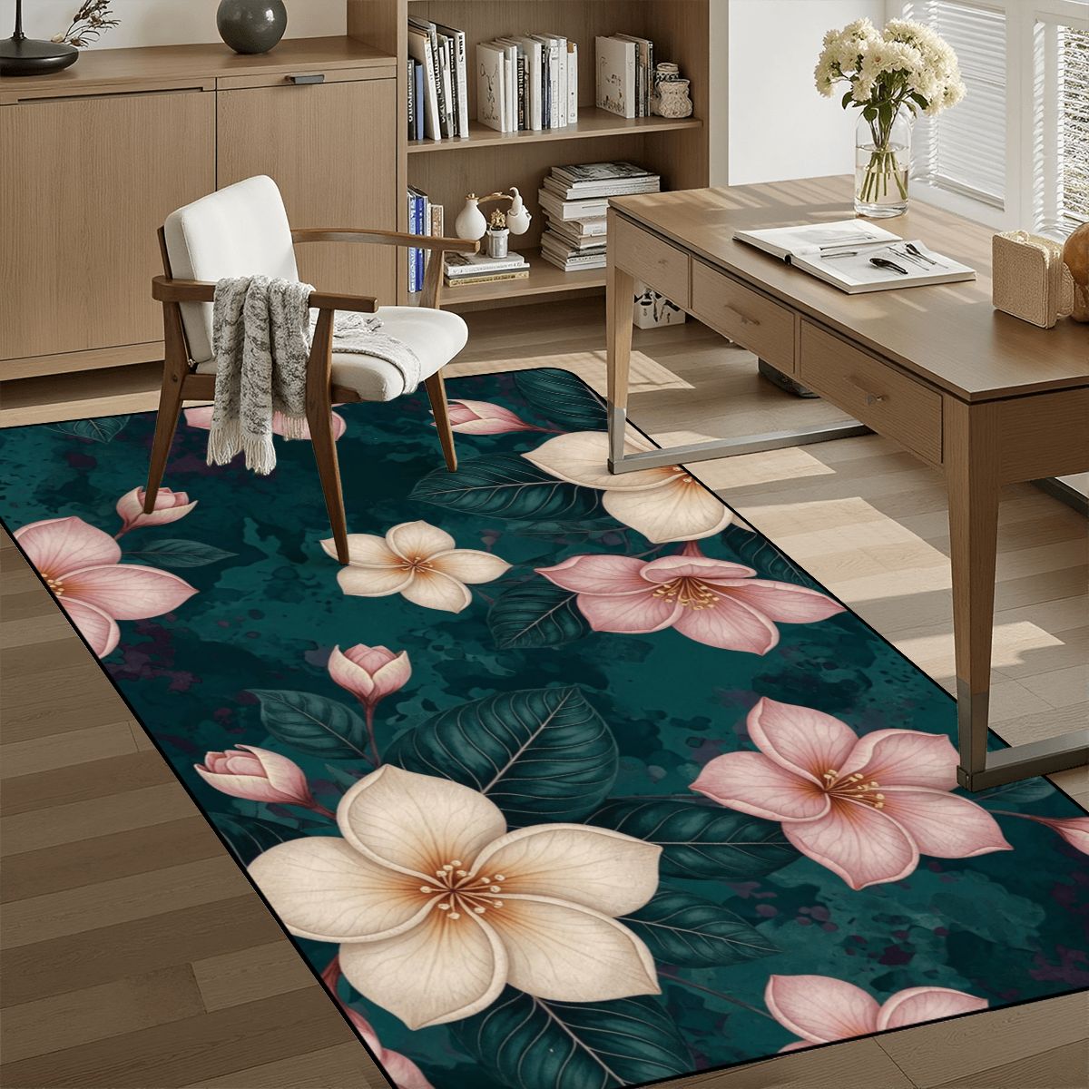 Plumeria Tropik — Runner rug