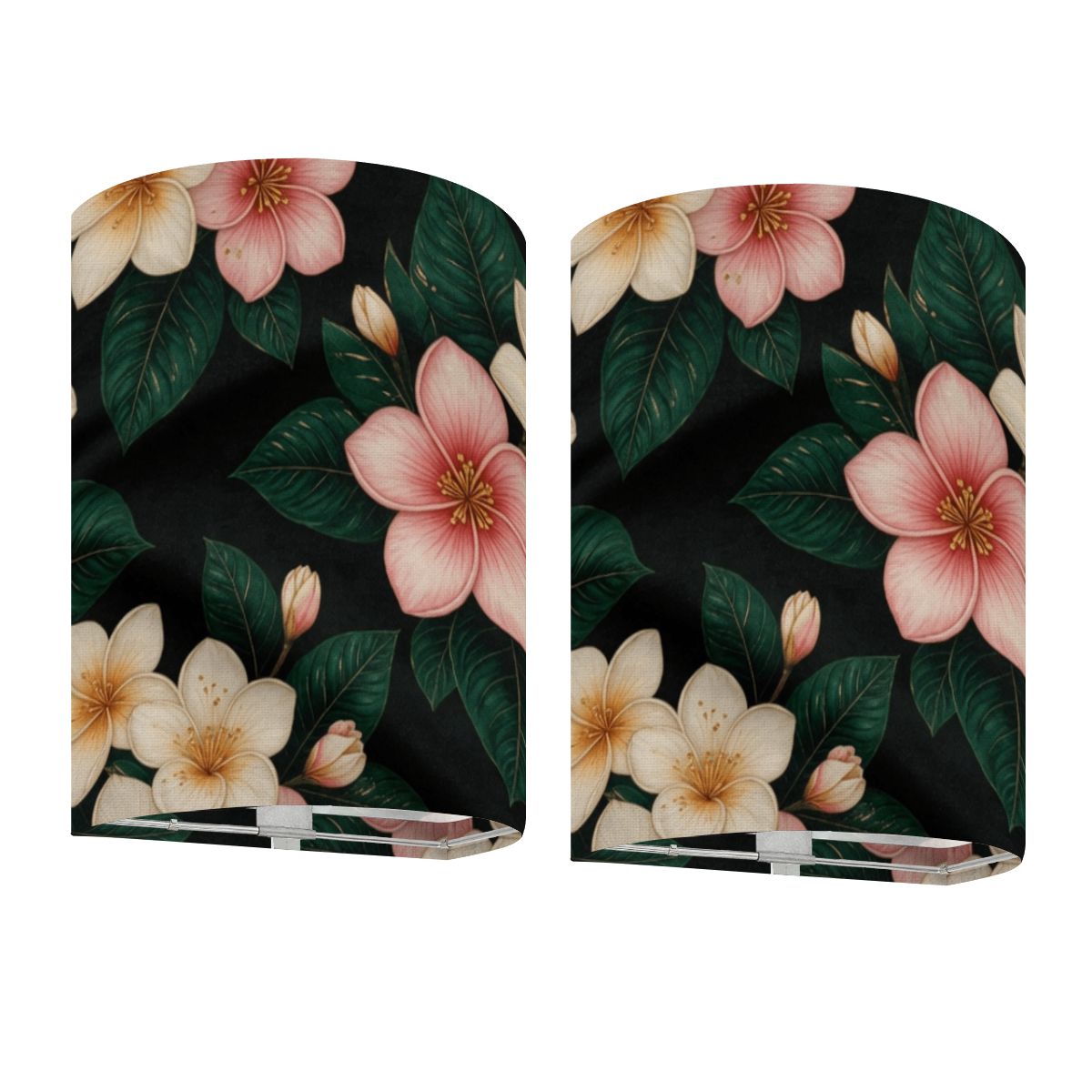Wireless Wall Sconces Set of Two 35plumeriav2aop