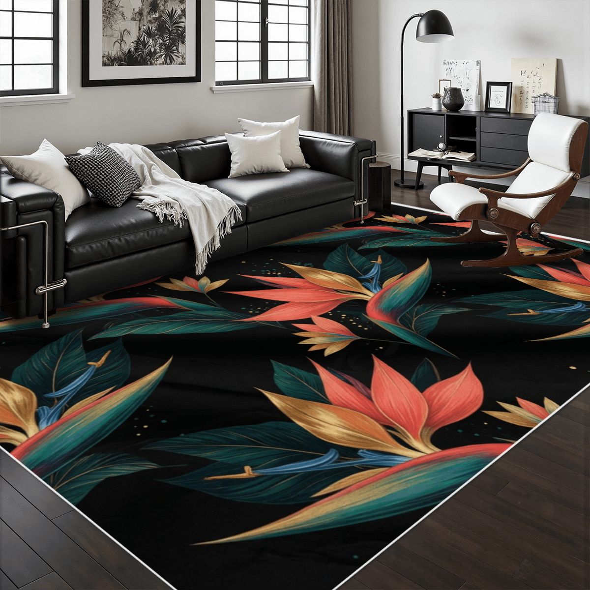Rajski Ptak — Rug with border