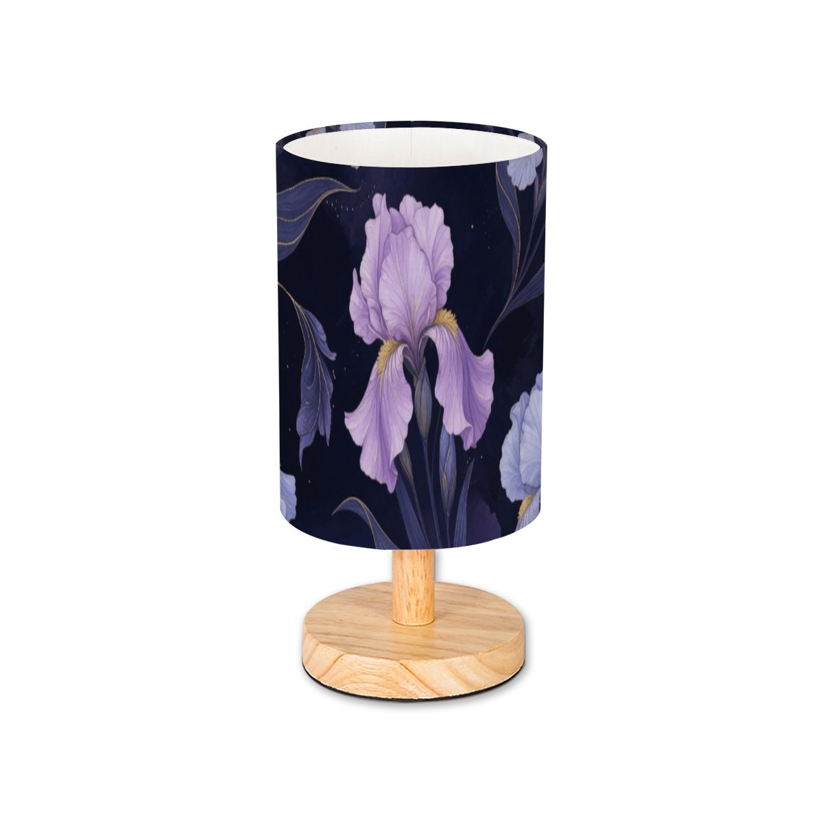 Cylindrical Table Lamp 13irysyindigoaop