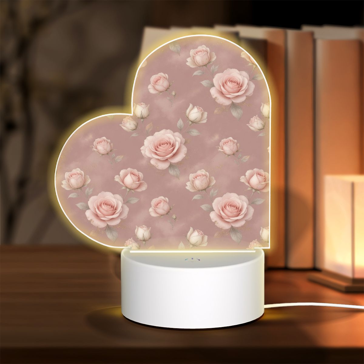 Roze Blush — Lampka nocna