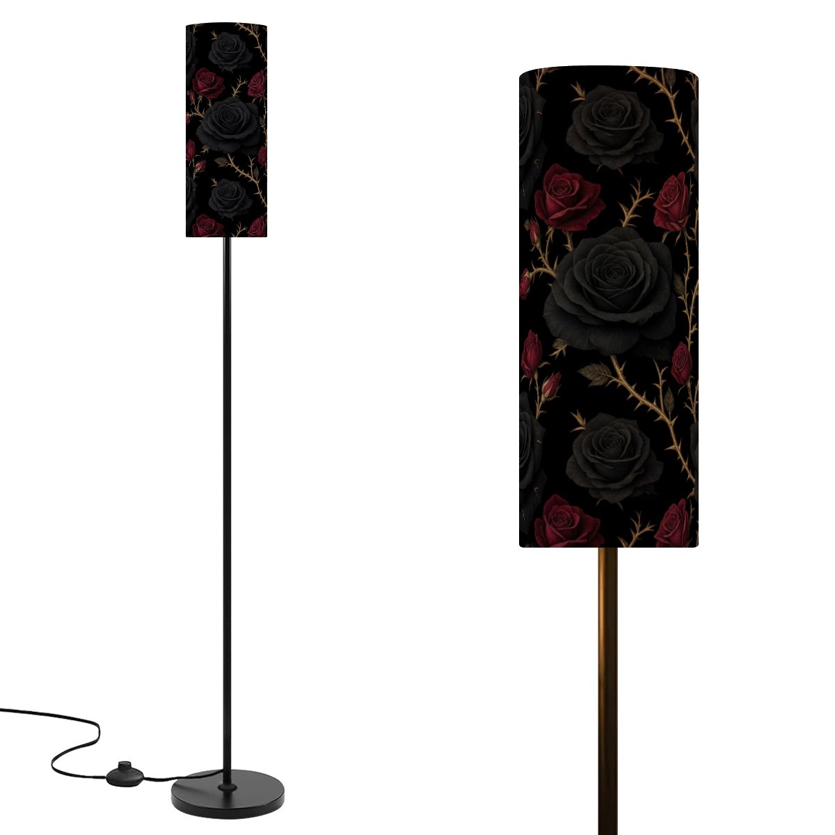 Noir Rose — Lampa podłogowa