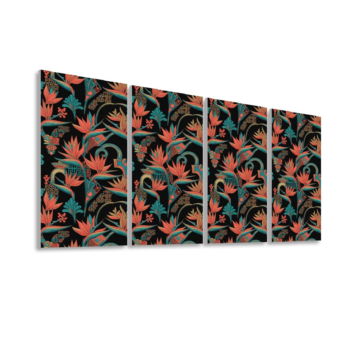 4 Panels Sound Absorbing Wall Art 50rajskiptakv2aop