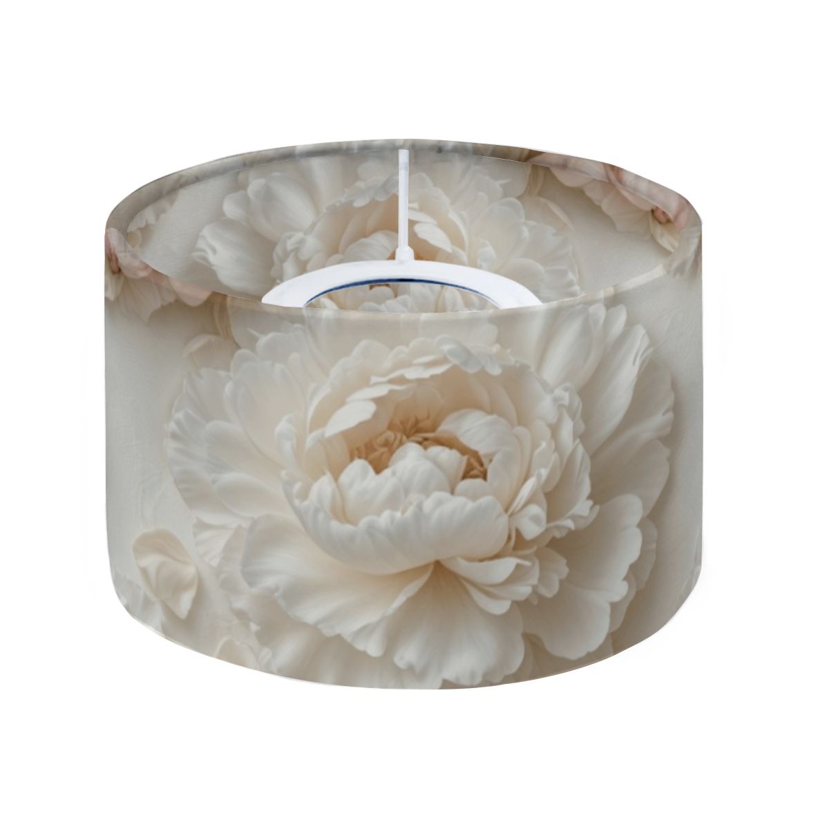 Candle Warmer Lampshade 36peoniebialav2aop