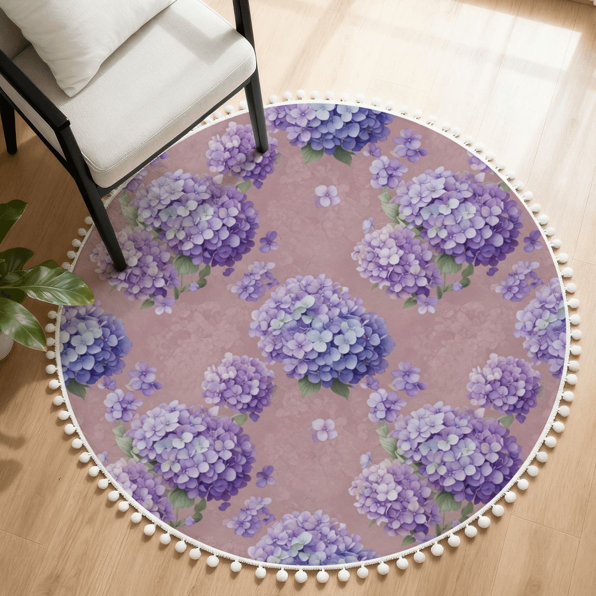 Hortensje Dense — Round rug