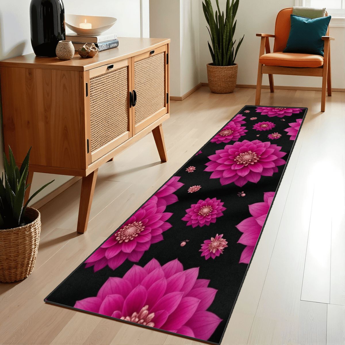 Dalie Fuksja — Runner rug
