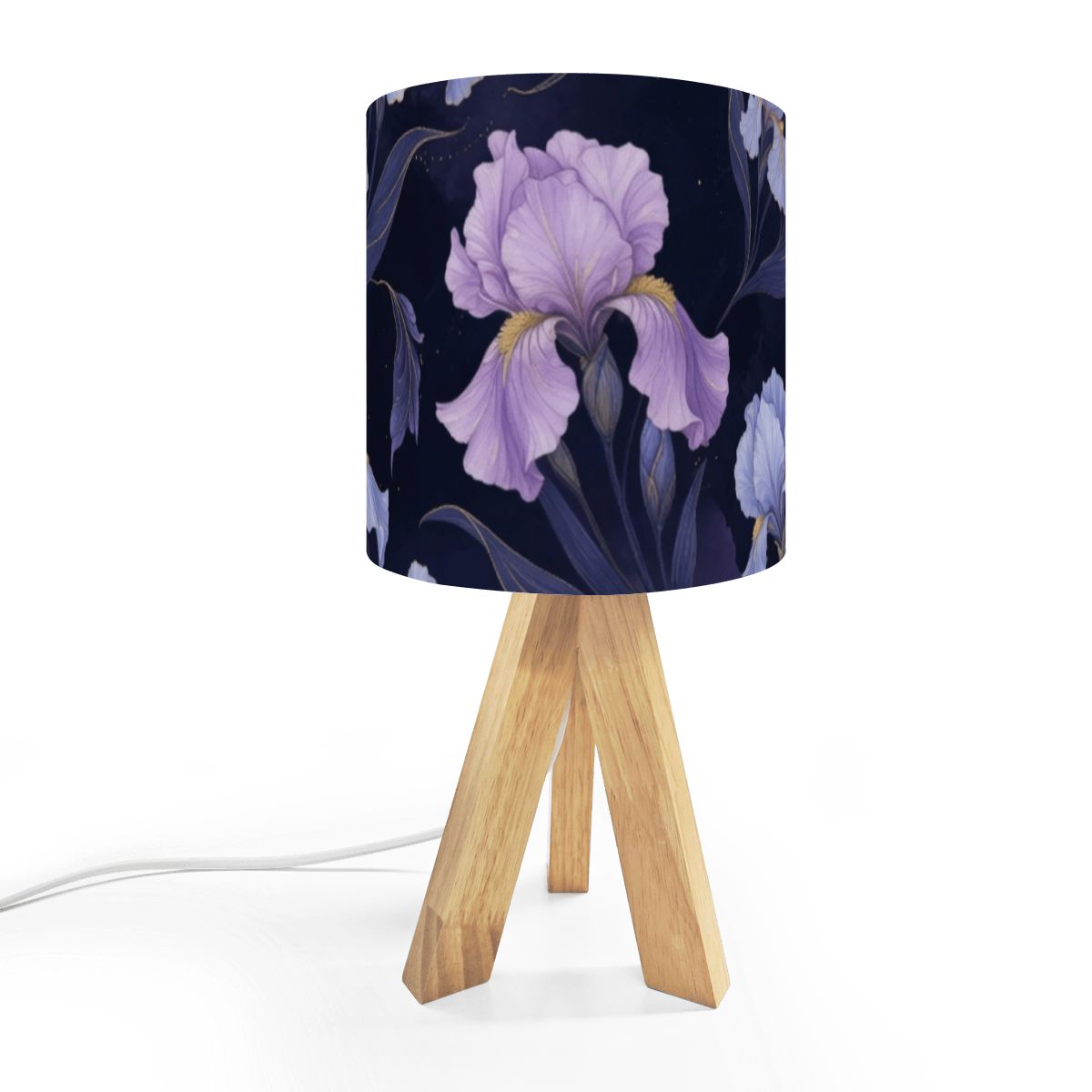 Tripod Table Lamp 13irysyindigoaop