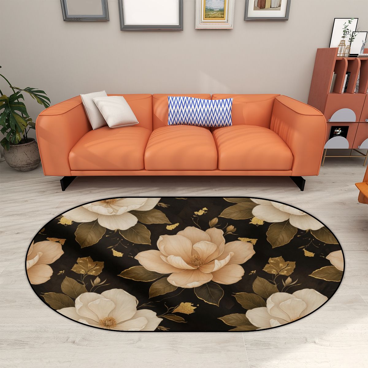 Magnolie Luxe — Dywan okrągły