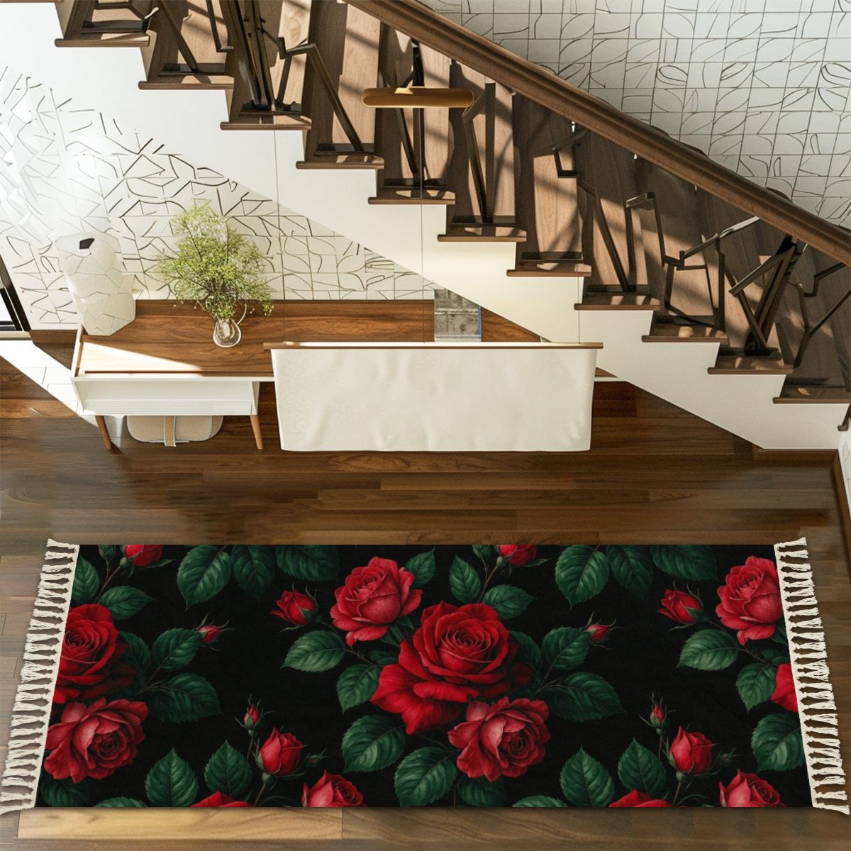 Roze Czerwone — Runner rug