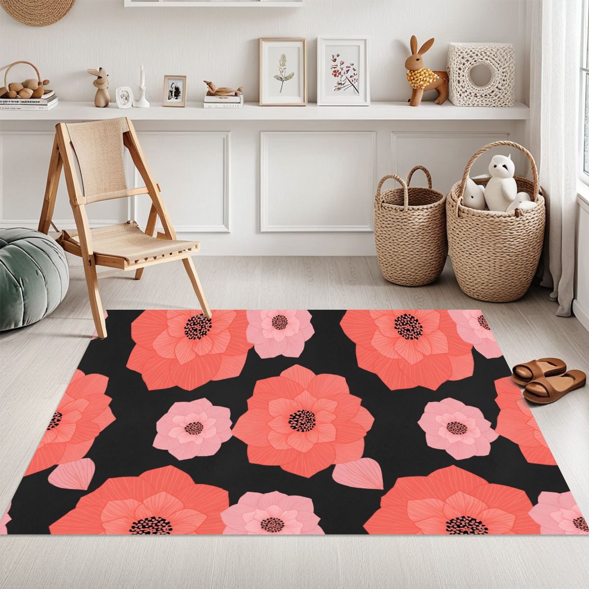 Area Rug without Tassels (3:5) 16cameliakoralaop