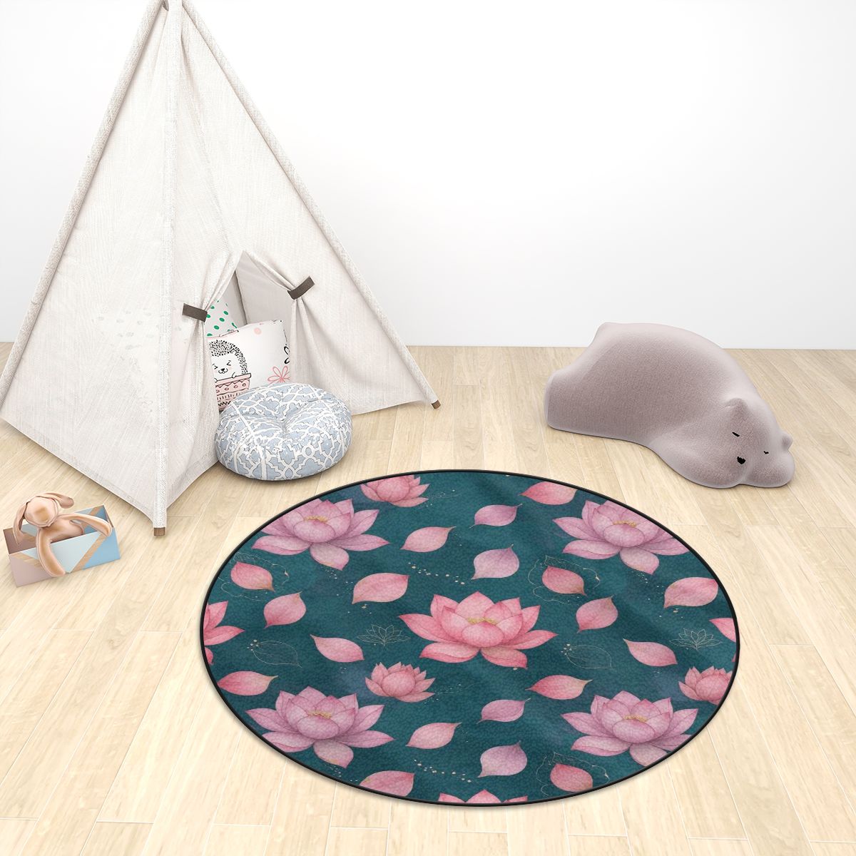 Lotosy — Round rug