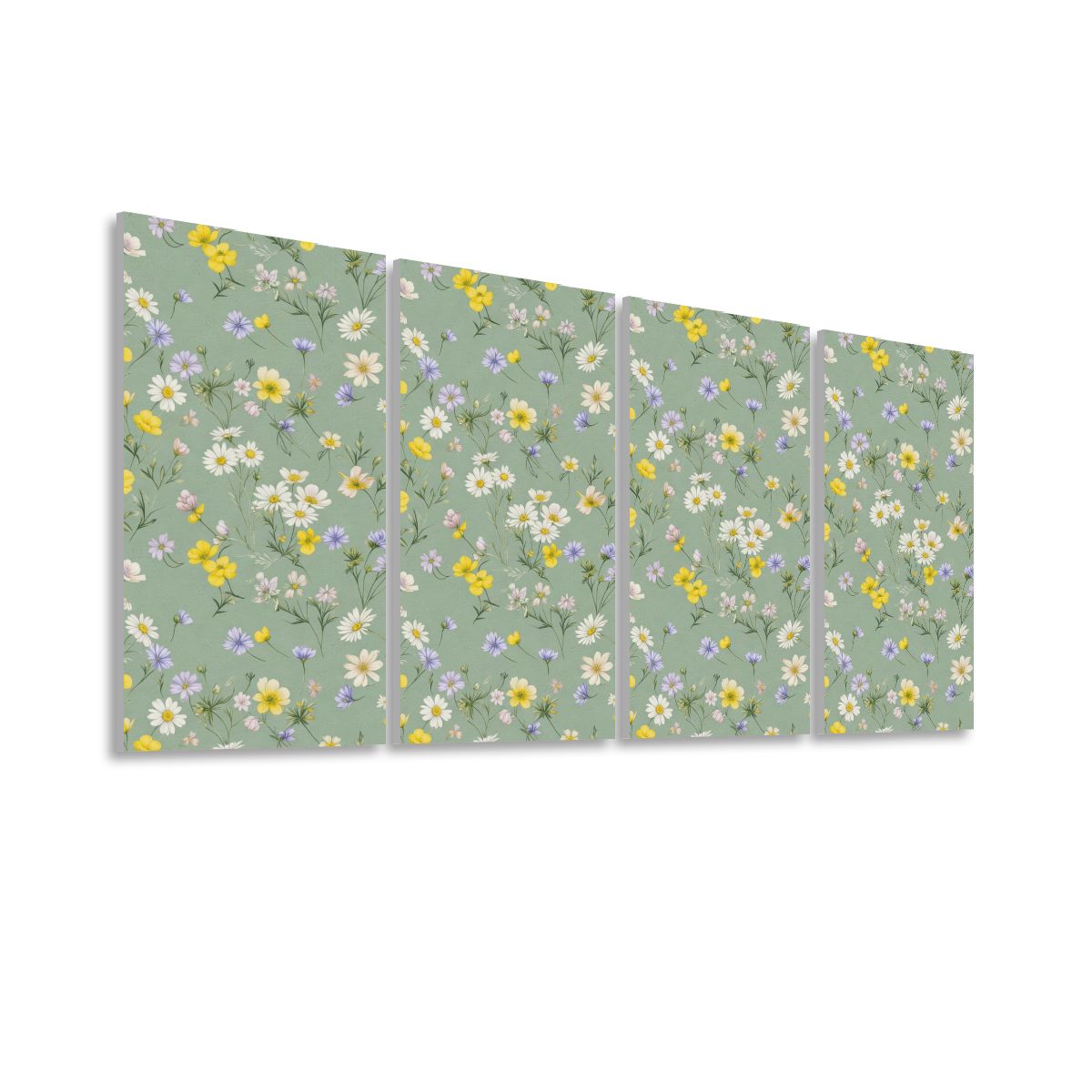 4 Panels Sound Absorbing Wall Art 49lackav2aop