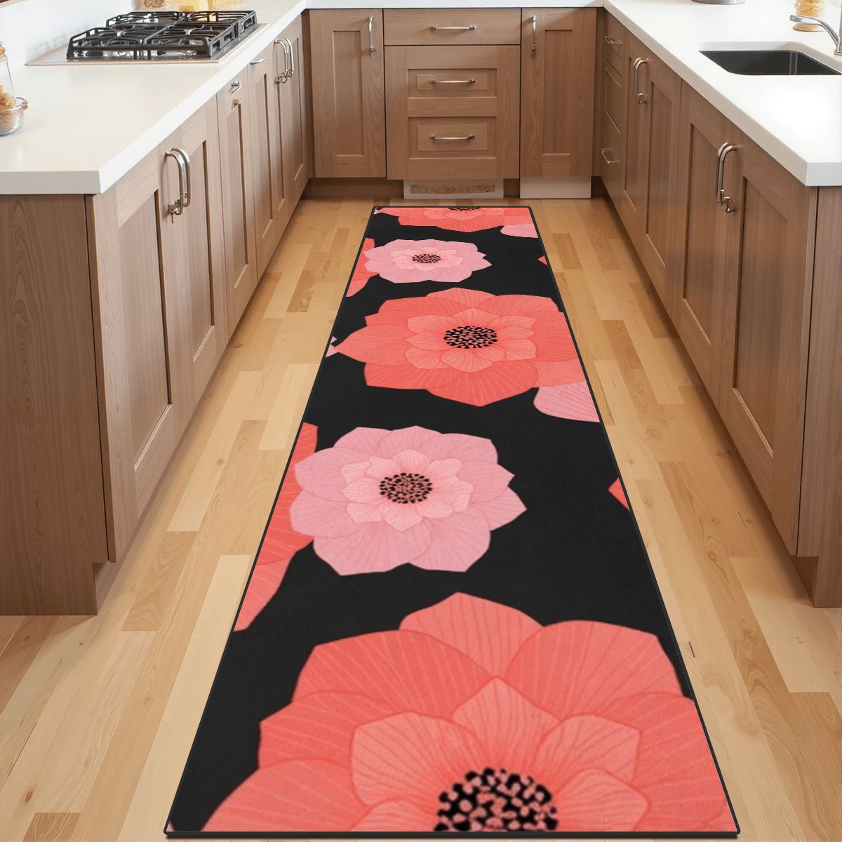 Runner Rug 24"x96" 16cameliakoralaop