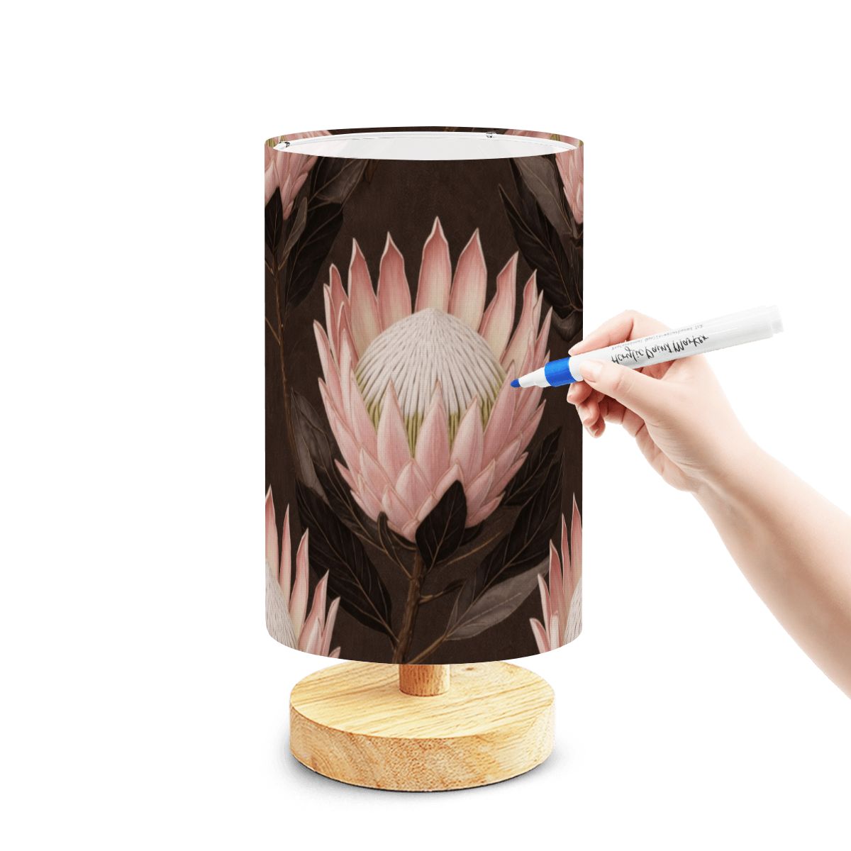 Protea — Lampa stołowa do malowania