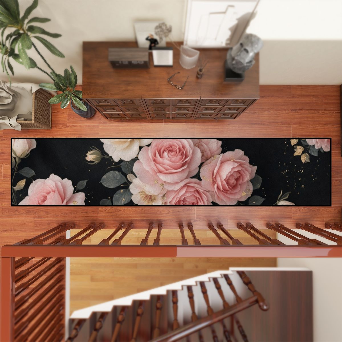 Runner Rug (5:1) 27rozekaskadaaop