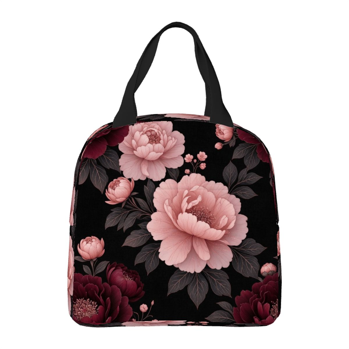 Peonie Garden — Insulated lunch bag