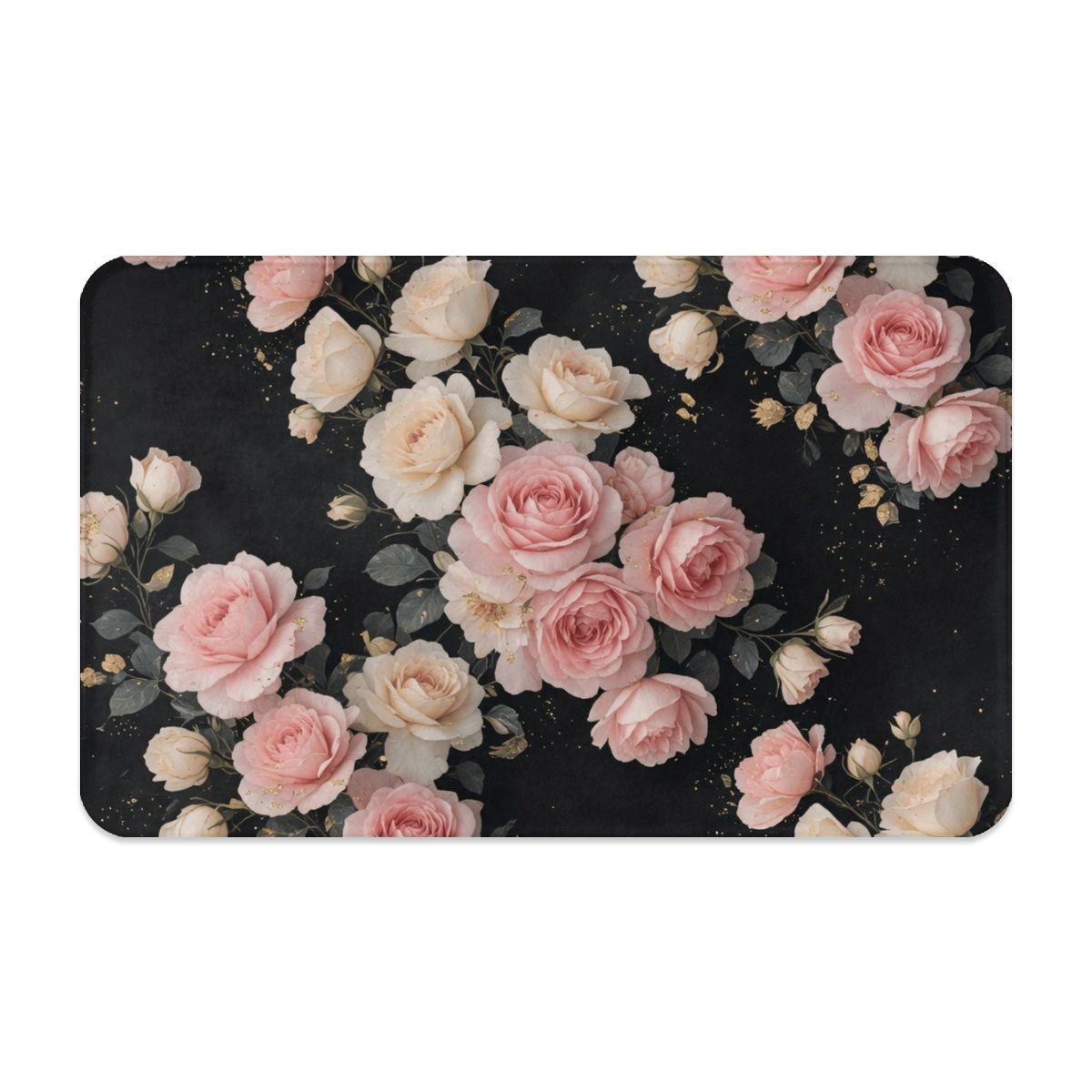 Flannel Non Slip Area Rug (8:5) 27rozekaskadaaop