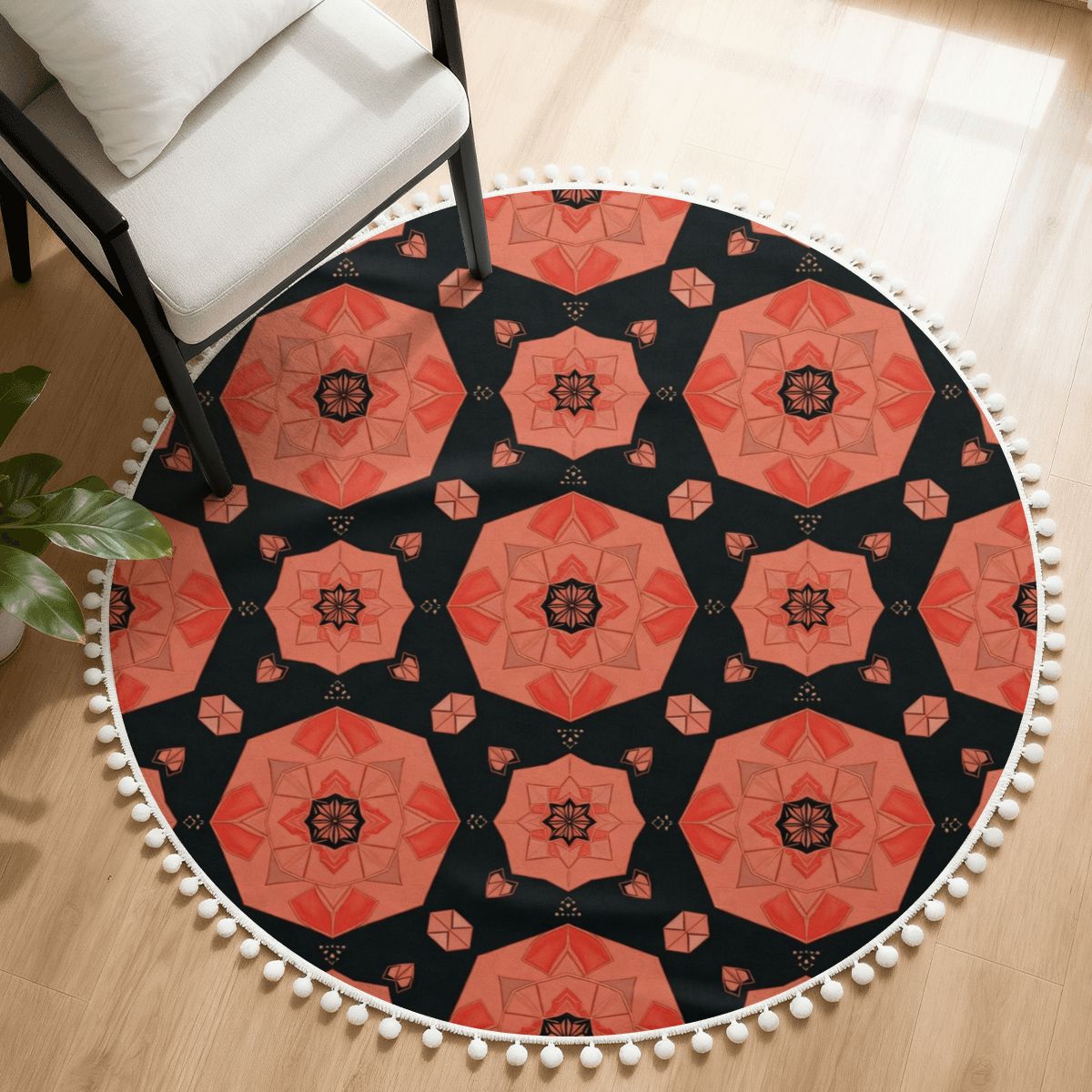 Camelia — Round rug