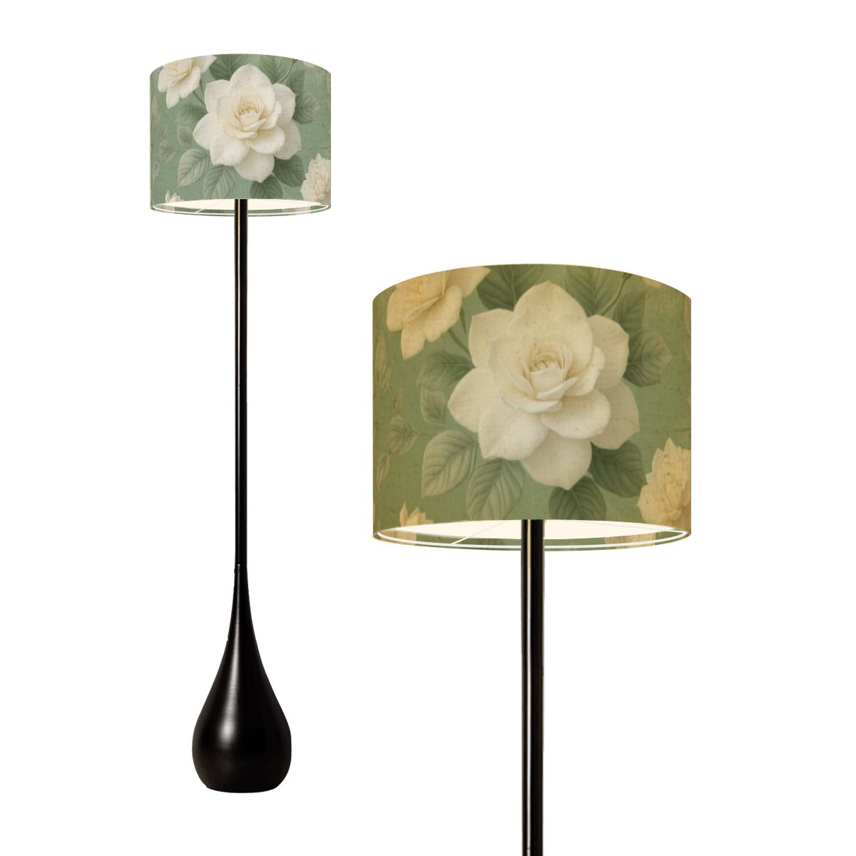 Gardenie Sage — Lampa podłogowa kropla