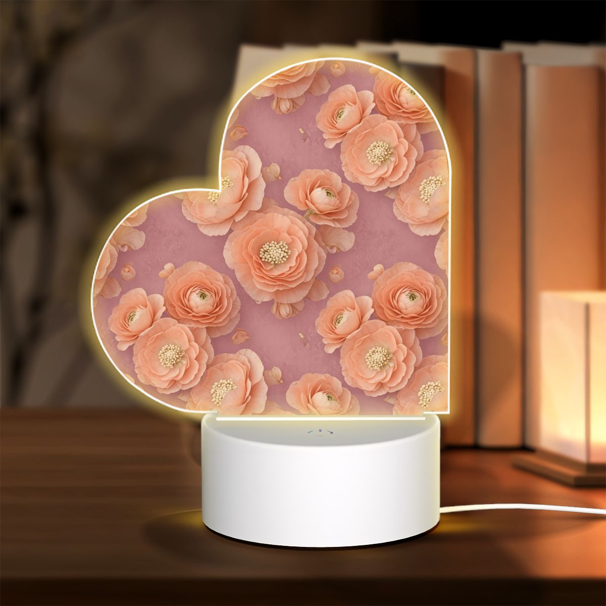 Jaskry Brzoskwinia — Lampka nocna