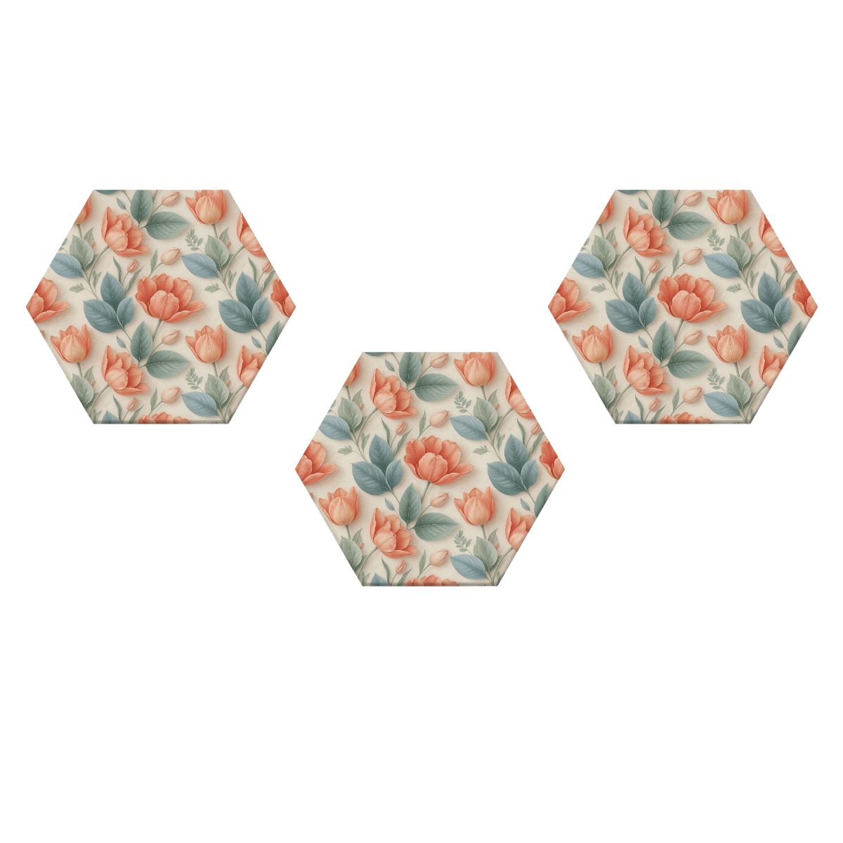 Tulipany — Hexagon acoustic panels