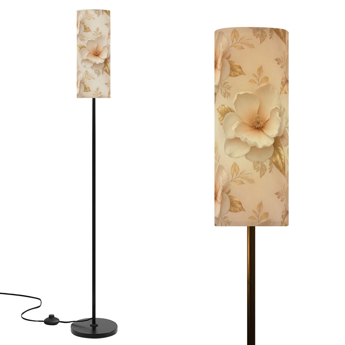 Magnolie Champagne — Lampa podłogowa