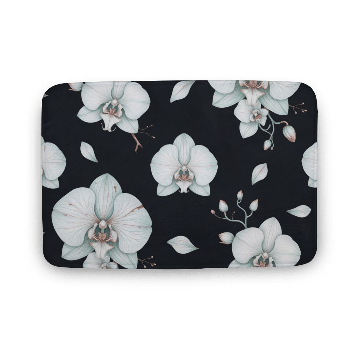 Orchidee Noc — Rug, velvet