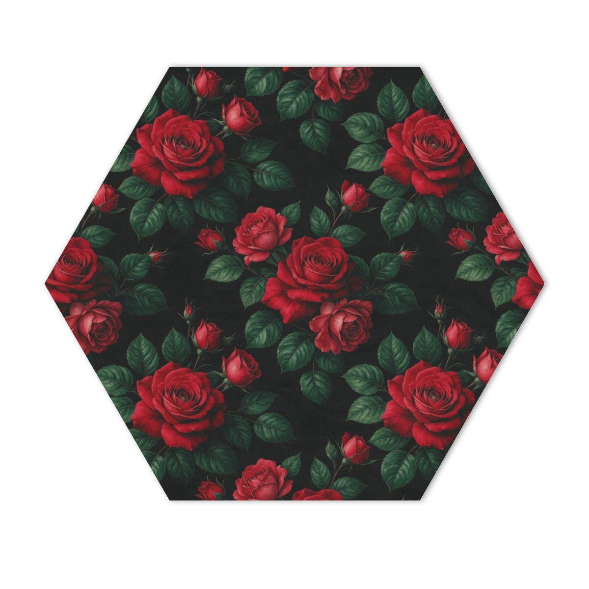 Hexagon Sound Absorbing Panel 1 Piece 37rozeczerwonev2aop