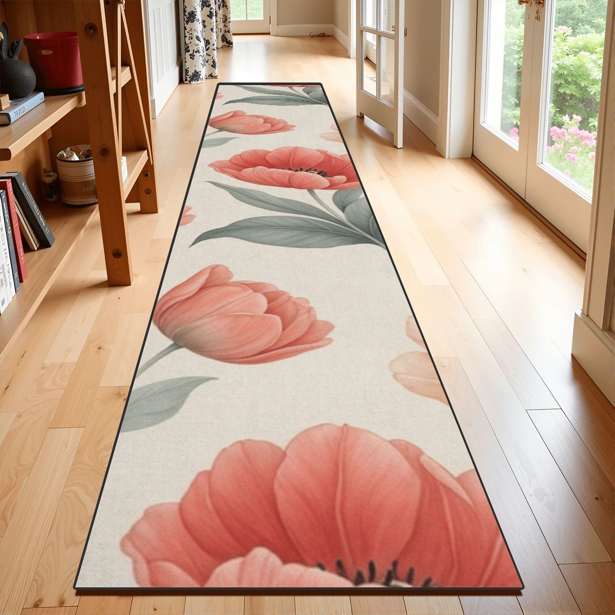 Runner Rug 24"x120" 14tulipanypeachaop